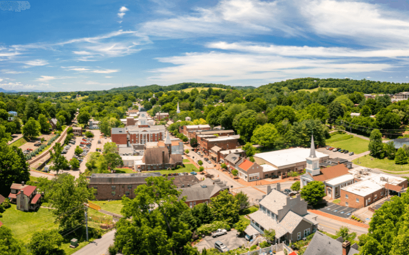 10. Jonesborough, Tennessee